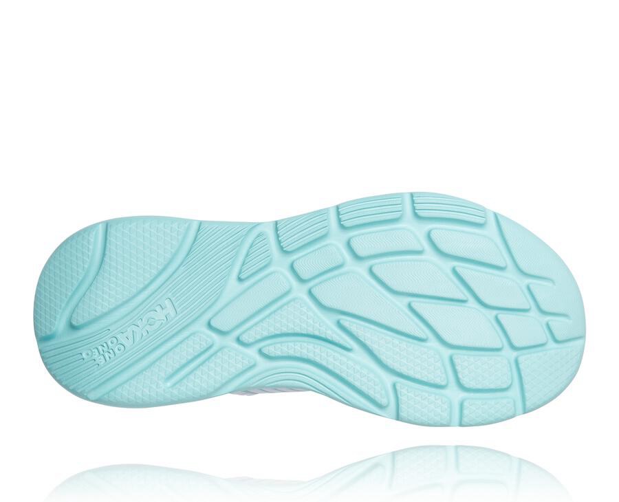 Hoka One One Sandalen Dames - Ora Recovery - Wit/Blauw - MC9017256